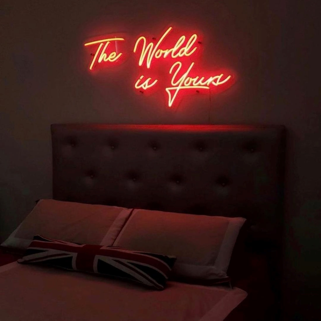 The World Is Yours Led Sign Business Neon Signs Wall Art