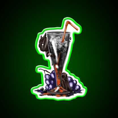 The Wraiths Invisible Goji Cocktail Bar Decor Led Neon Sign Rgb Color - Shineneon