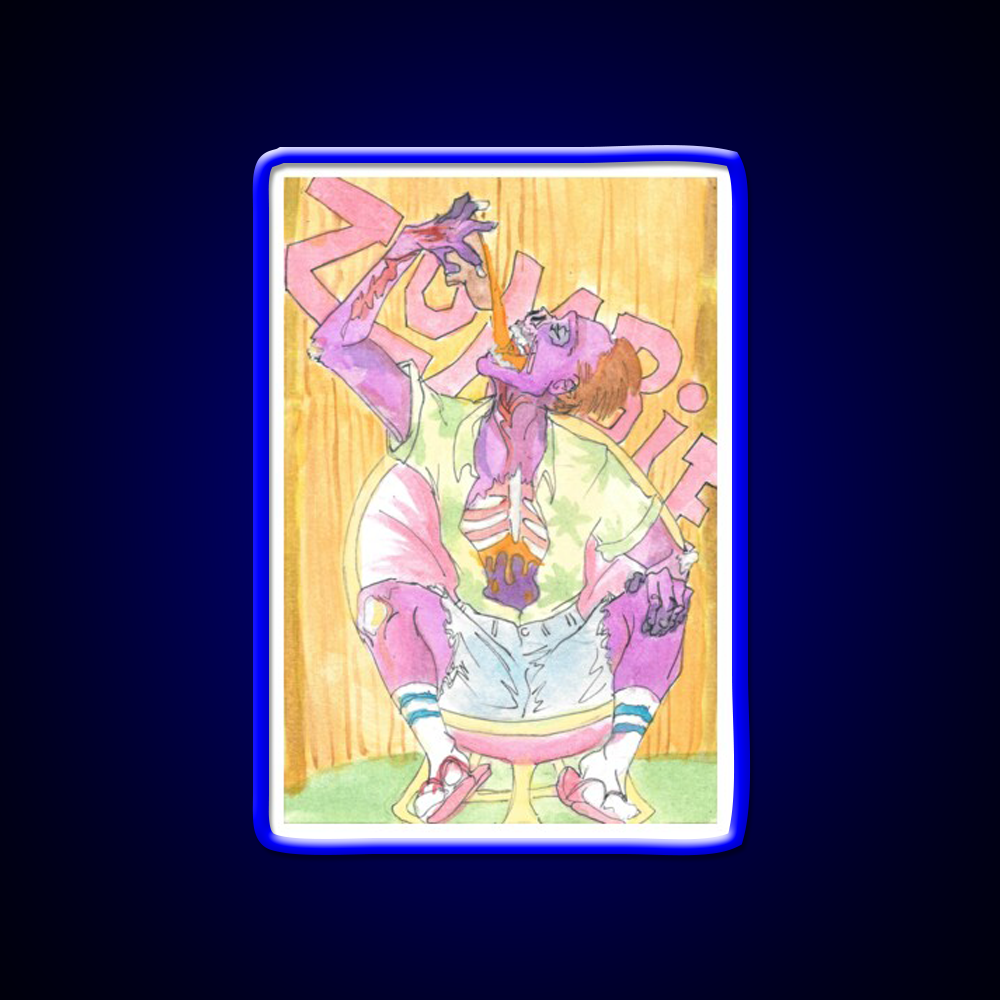 The Zombie Man Cave Bar Led Neon Sign Rgb Color