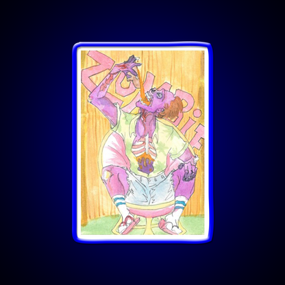 The Zombie Man Cave Bar Led Neon Sign Rgb Color