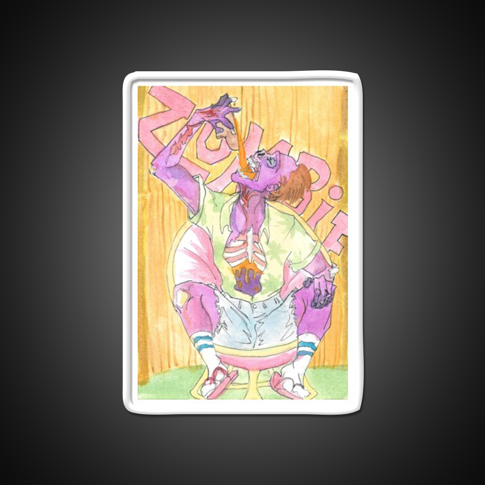 The Zombie Man Cave Bar Led Neon Sign Rgb Color