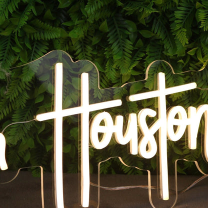 Them Houstons Yellow Led Neon Sign - Shineneon