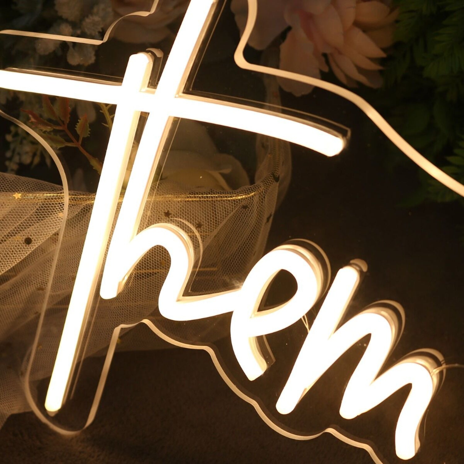 Them Houstons Yellow Led Neon Sign - Shineneon