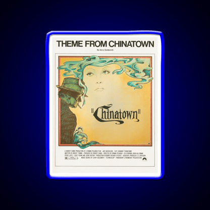 Theme From Chinatown (Vintage Illustration) Asian Cultural Led Neon Sign Rgb Color - Shineneon