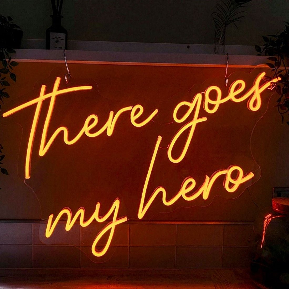 There Goes My Hero Led Sign Business Neon Sign - Shineneon