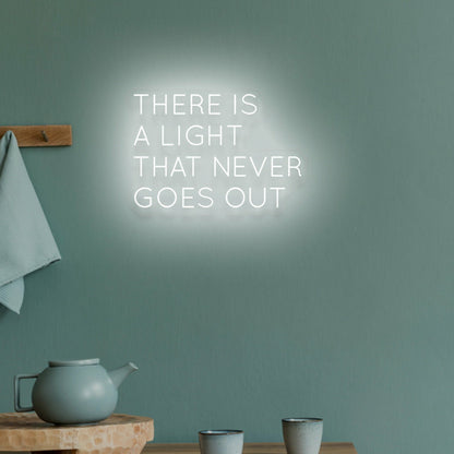 There Is A Light Neon Beacon Of Hope And Positivity | Shineneon