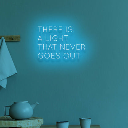 There Is A Light Neon Beacon Of Hope And Positivity | Shineneon