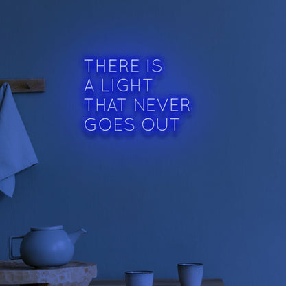 There Is A Light Neon Beacon Of Hope And Positivity | Shineneon