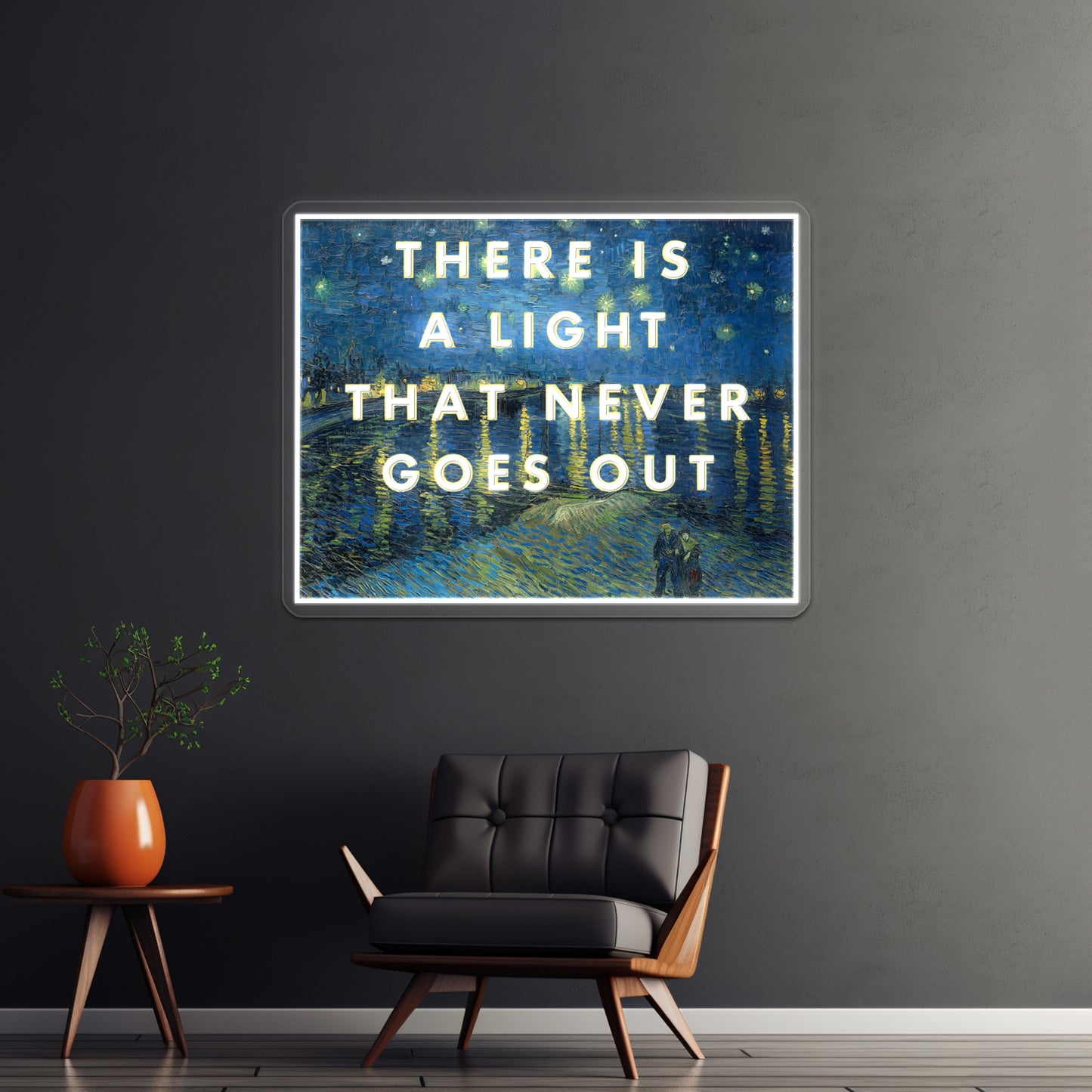 There Is A Light That Never Goes Out Artwork Personalized Neon Signs