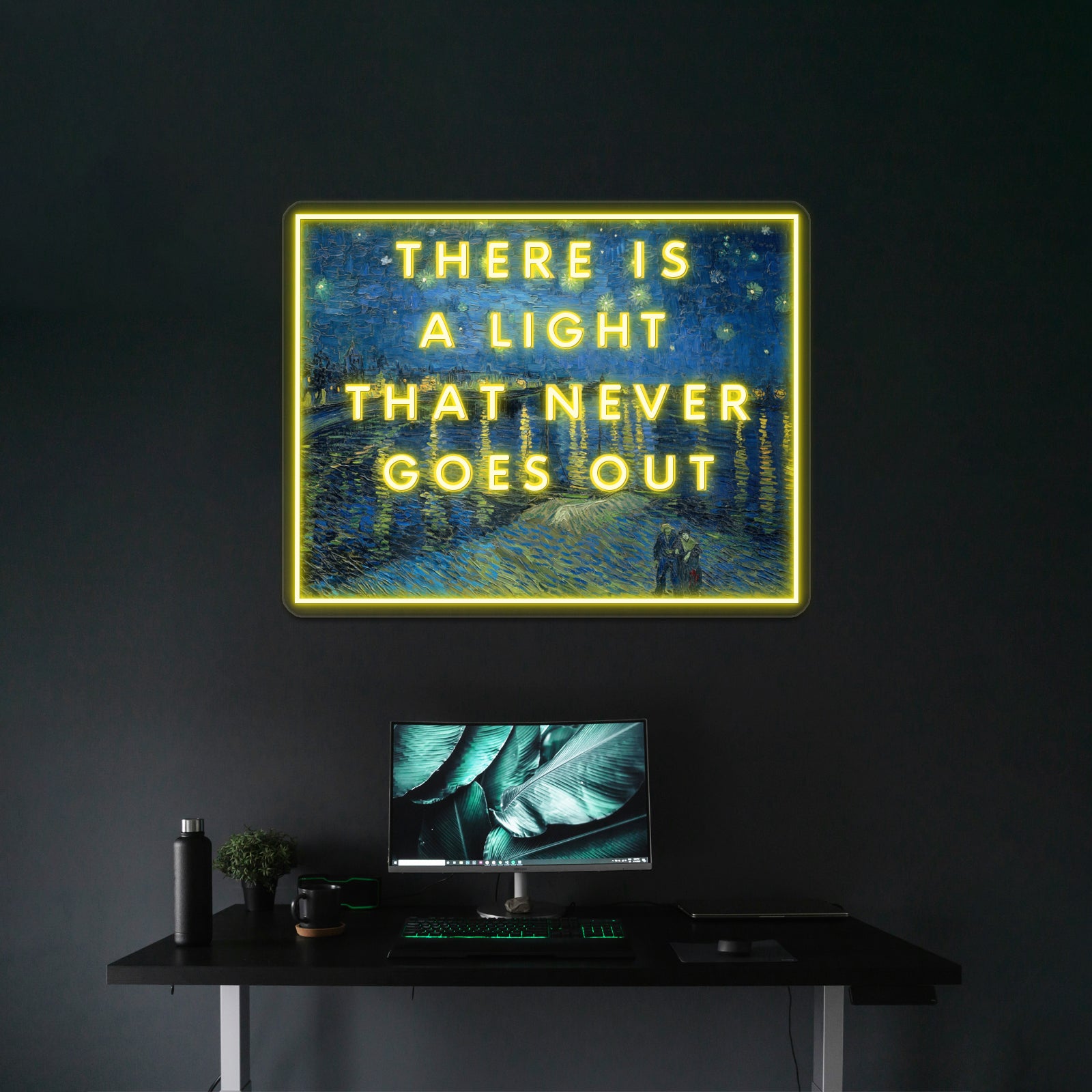 There Is A Light That Never Goes Out Artwork Personalized Neon Signs | Shineneon
