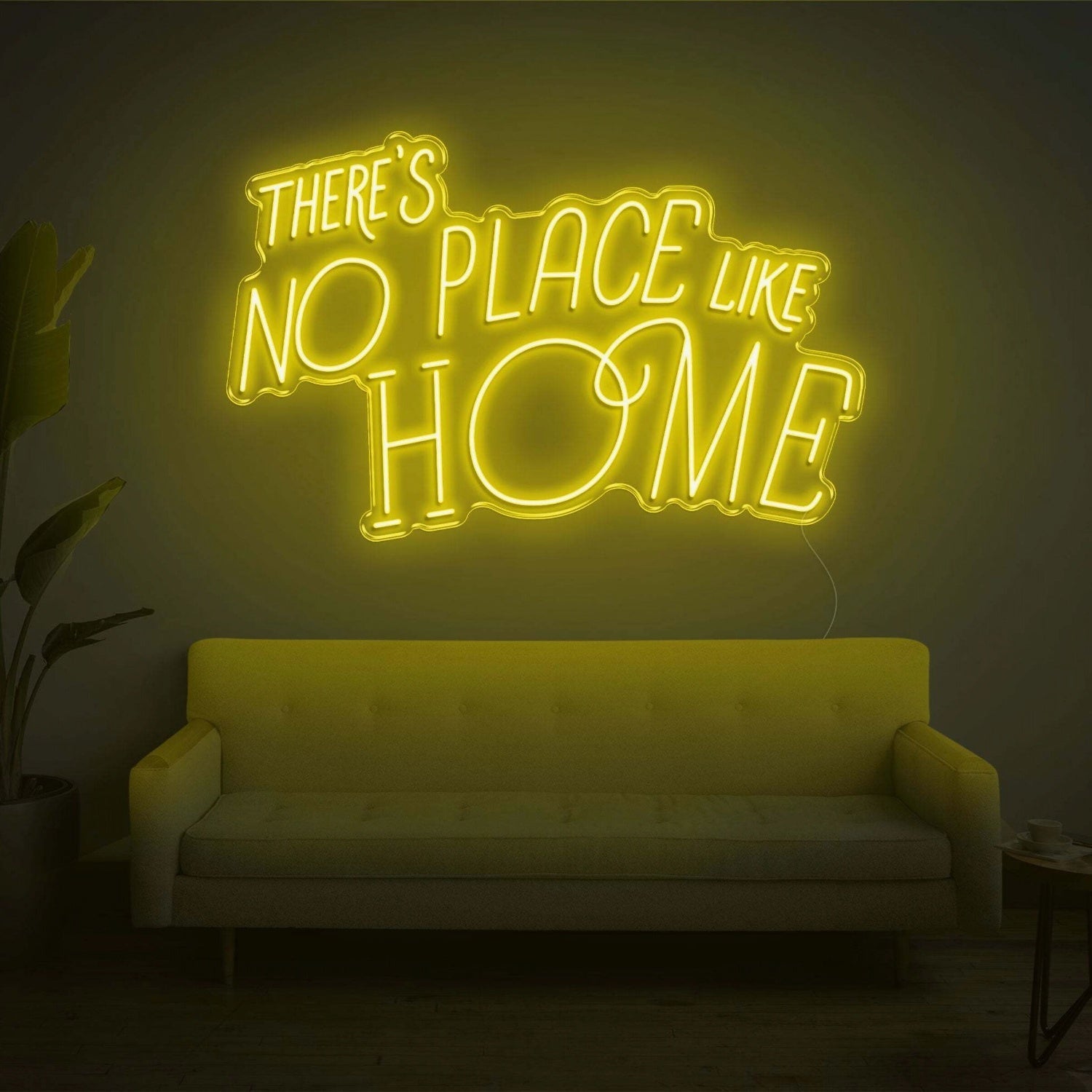 Theres No Place Like Home V2 Led Light Sign - Shineneon