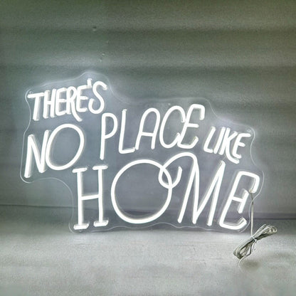 Theres No Place Like Home V2 Led Light Sign - Shineneon