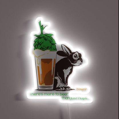 Theresmore To Beer Than Just Hops Rgb Led Neon Sign - Shineneon