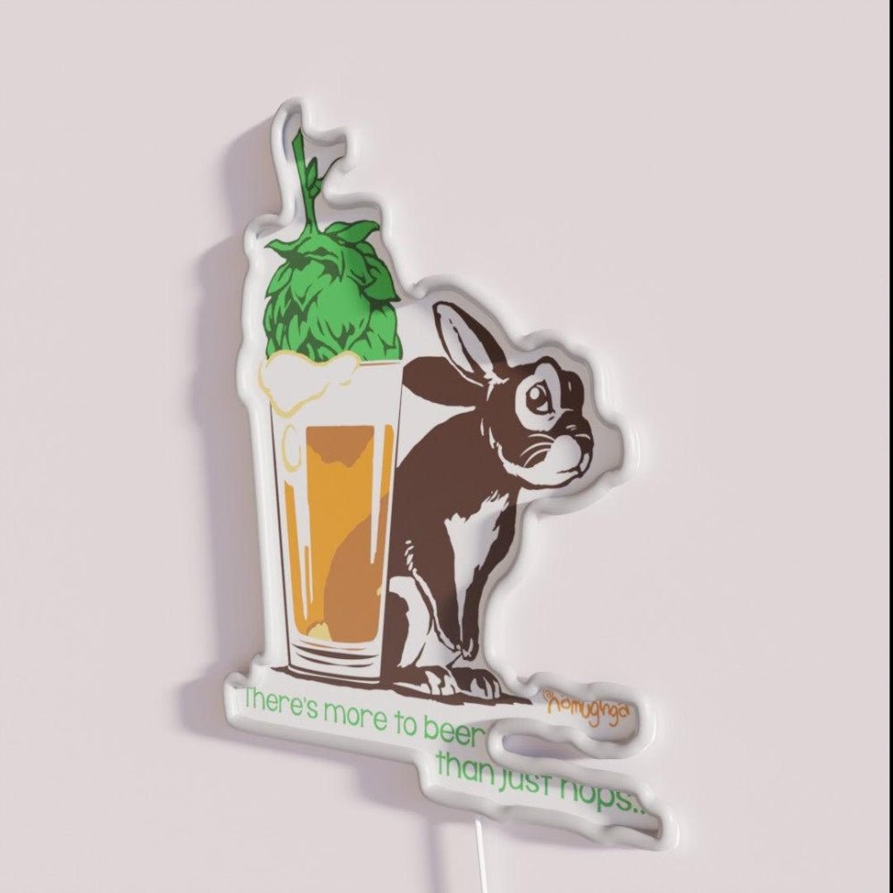 Theresmore To Beer Than Just Hops Rgb Led Neon Sign - Shineneon