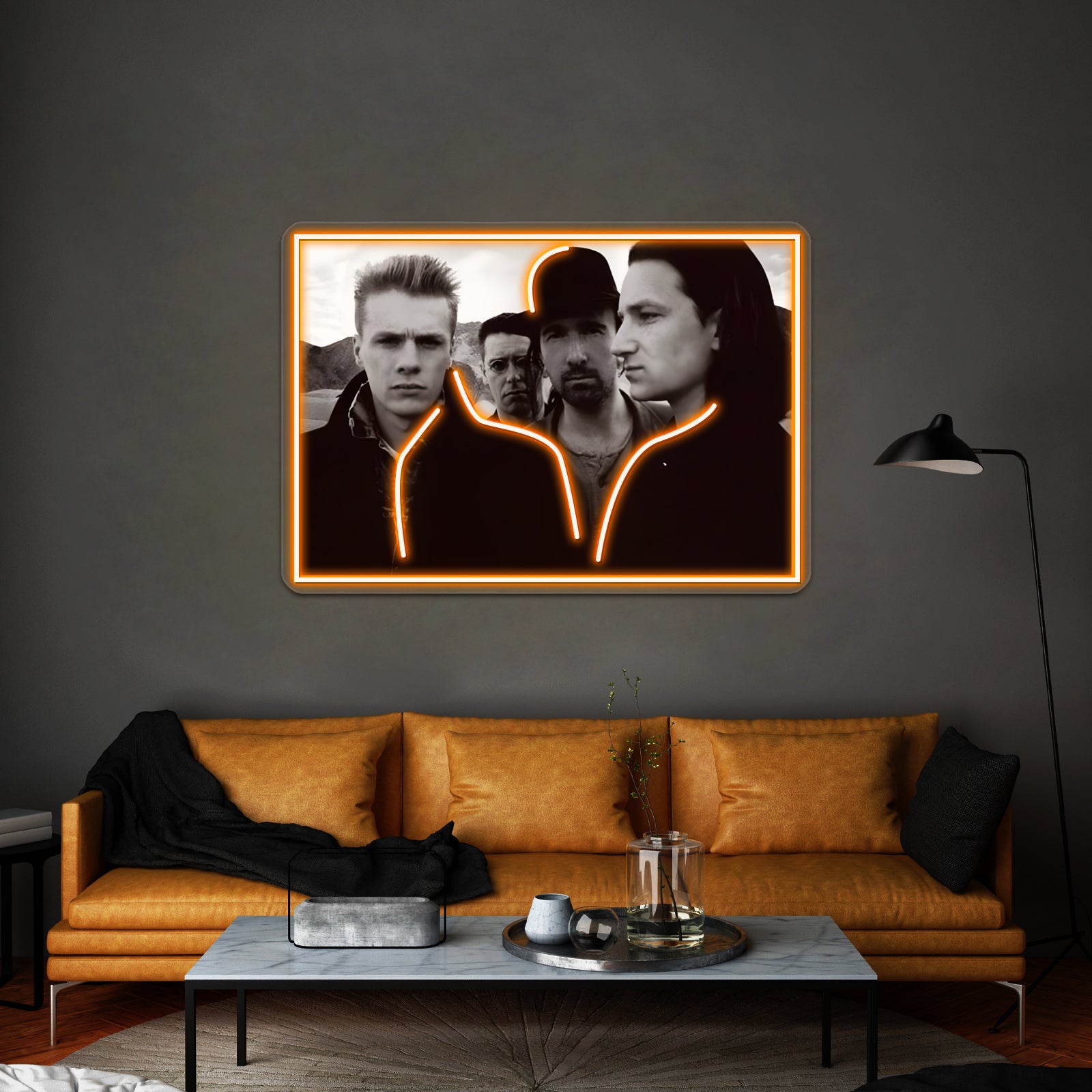 Theu2 U Two Artwork Personalized Neon Signs | Shineneon