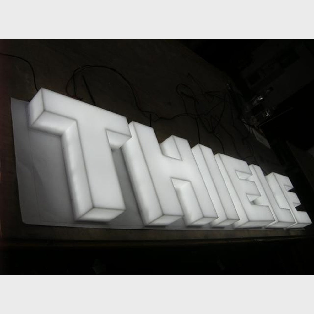 Thiele 3D Frontlit And Backlit Channel Letter Led Light Sign - Shineneon