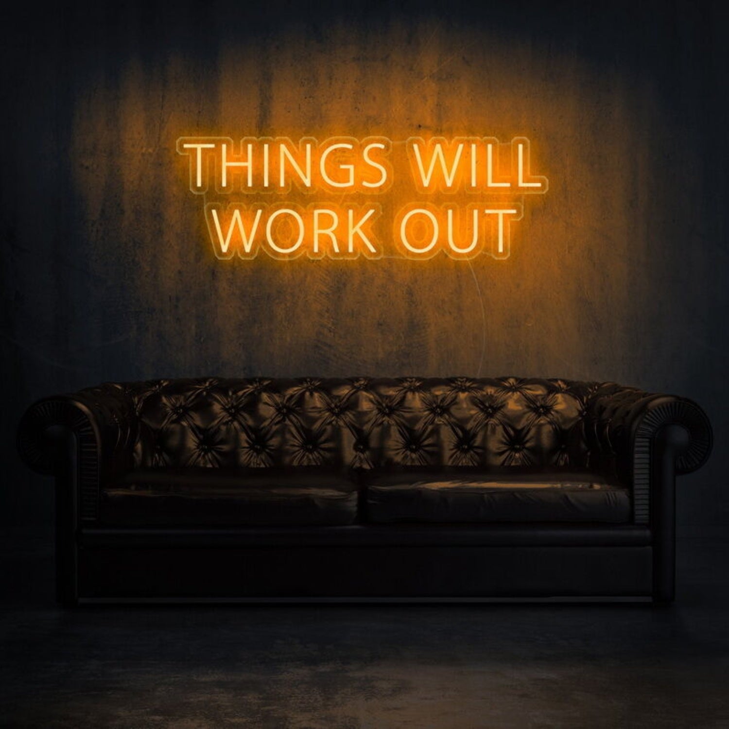 Things Will Work Out Led Neon Sign For Optimistic | Shineneon