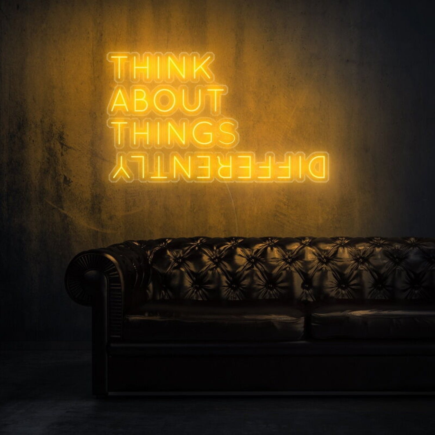 Think About Things Differently Led Neon Sign | Shineneon