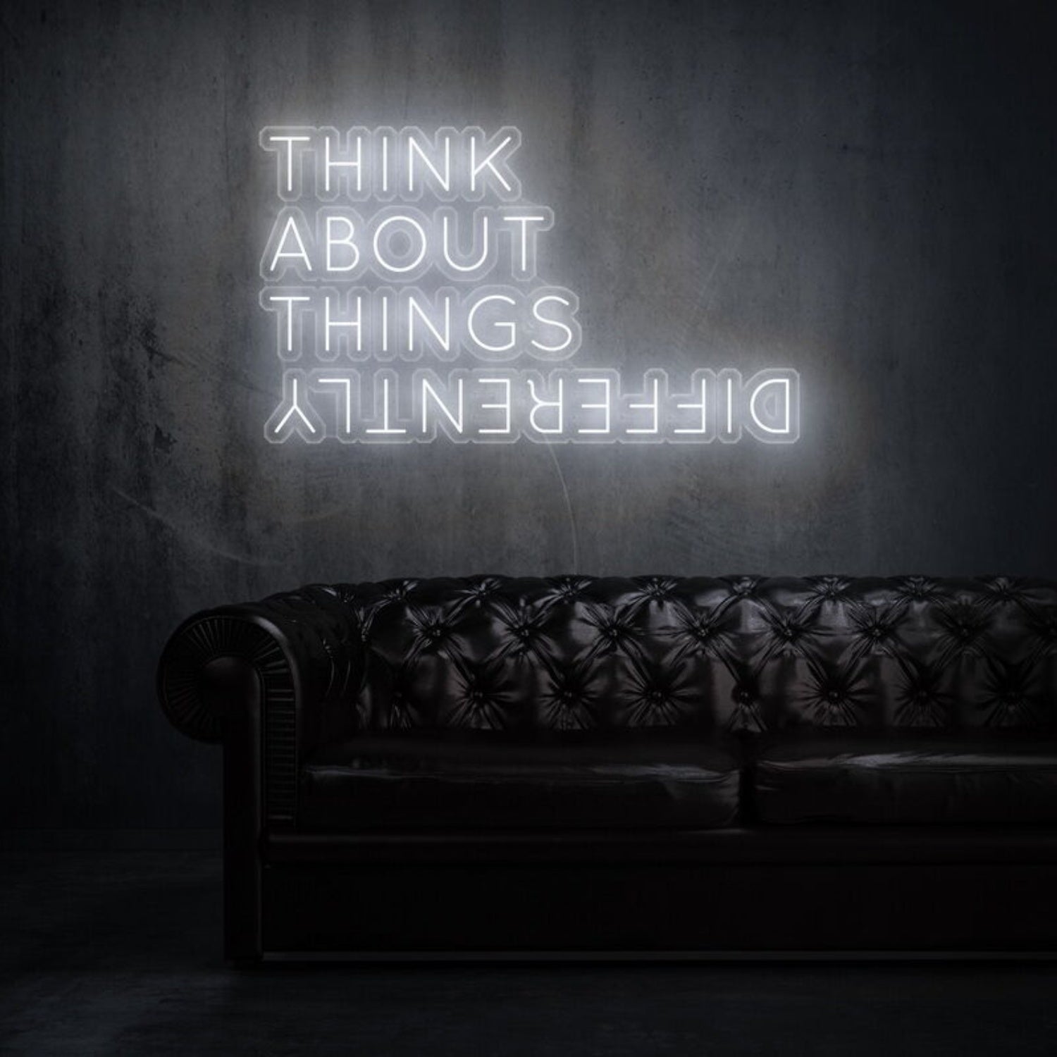 Think About Things Differently Led Neon Sign | Shineneon
