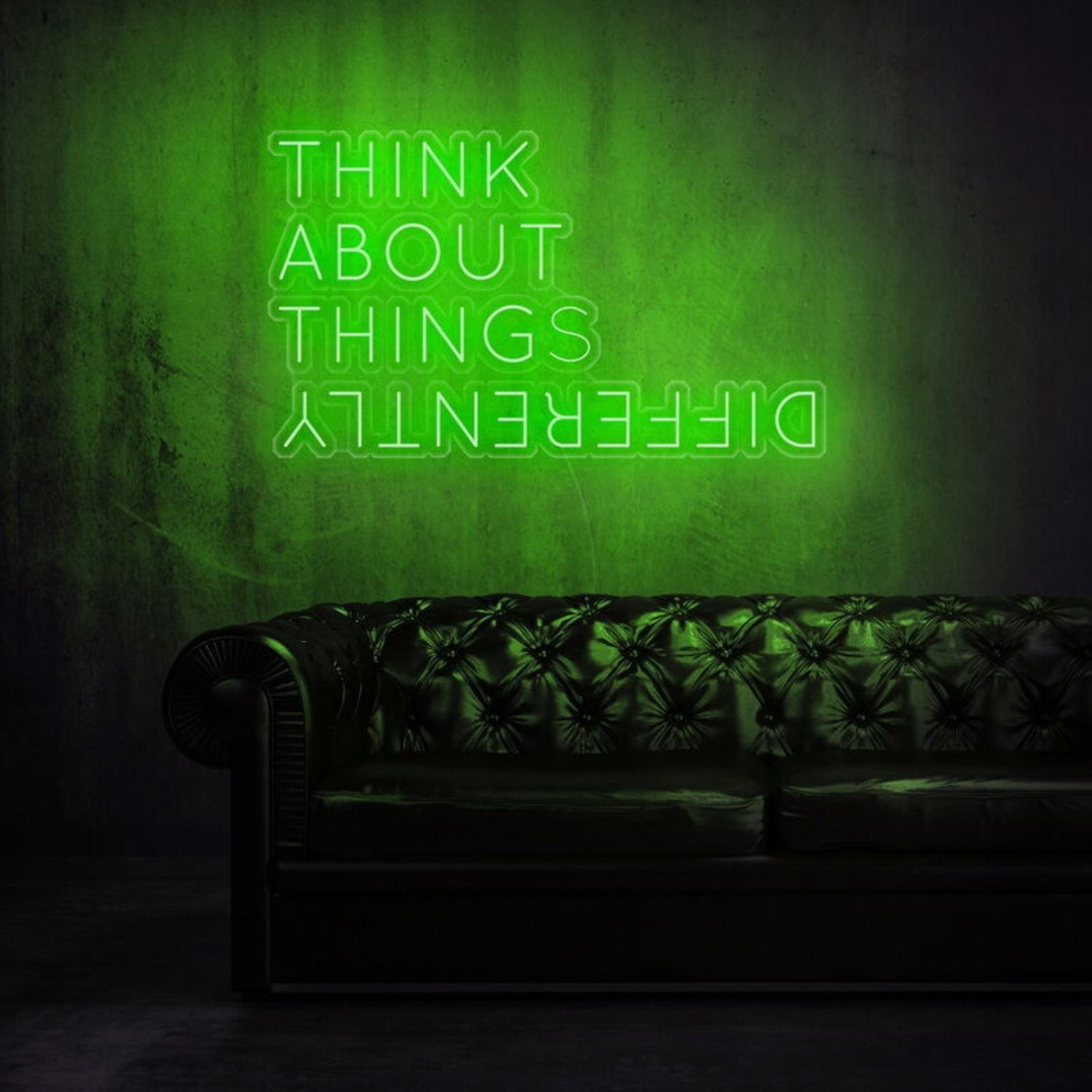 Think About Things Differently Led Neon Sign | Shineneon