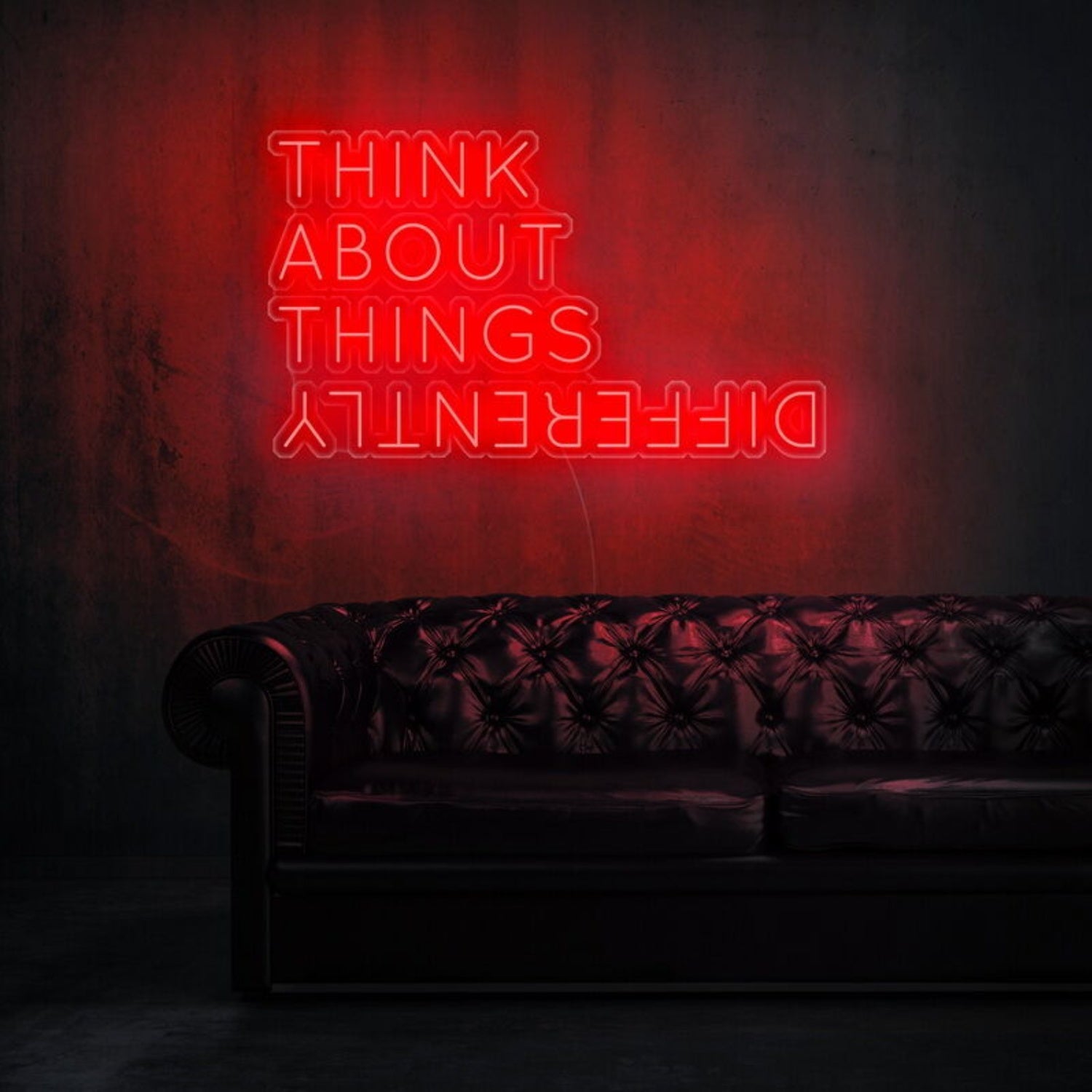 Think About Things Differently Led Neon Sign | Shineneon