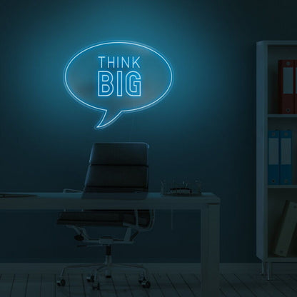 Think Big Led Neon Sign For Ambitious And Inspirational Decor | Shineneon