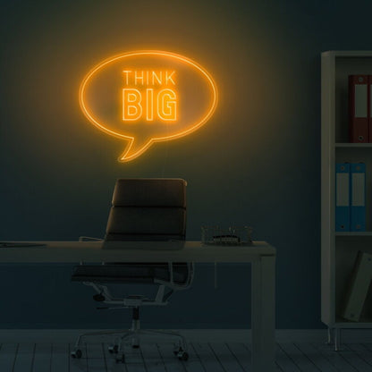 Think Big Led Neon Sign For Ambitious And Inspirational Decor | Shineneon