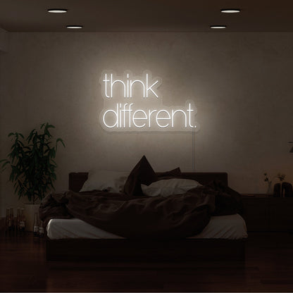 Think Different Led Neon Sign | Shineneon
