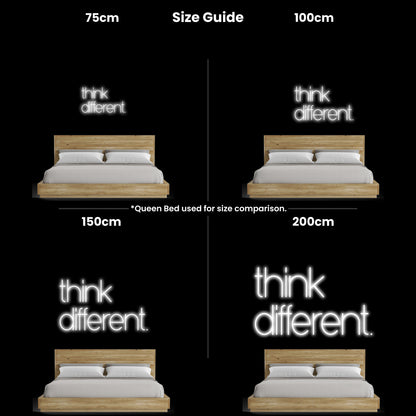 Think Different Led Neon Sign | Shineneon