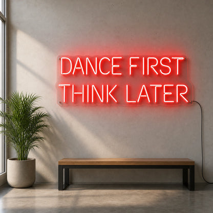 Think View LED Neon Sign real lifestyle scene