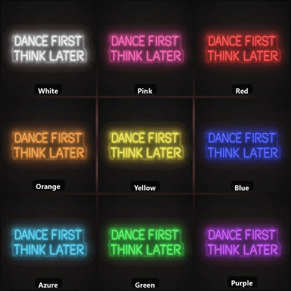 Think View LED Neon Sign color grid