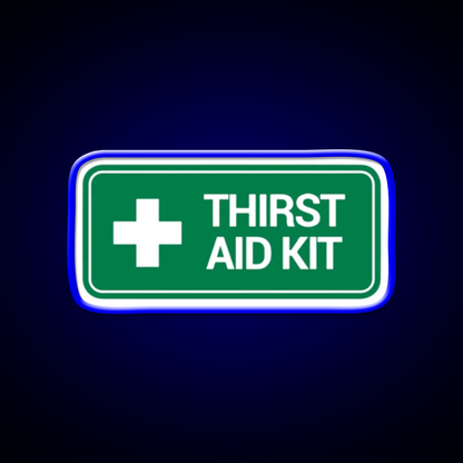 Thirst Aid Kit Logo Beer Bar Decor Led Neon Sign Rgb Color - LED neon sign view 5
