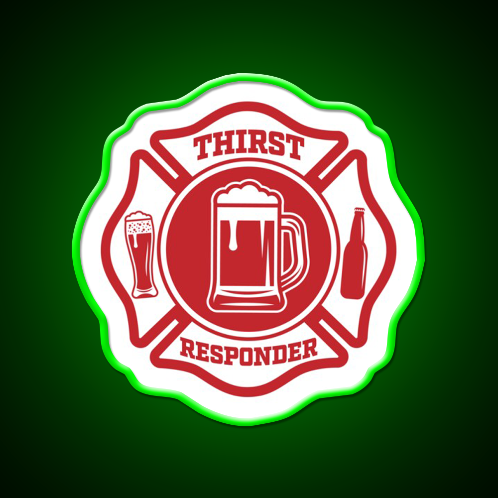 Thirst Responder Bar Tenders Cocktail Bar Decor Led Neon Sign Rgb Color - LED neon sign view 8
