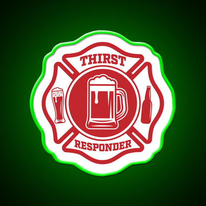 Thirst Responder Bar Tenders Cocktail Bar Decor Led Neon Sign Rgb Color - LED neon sign view 8