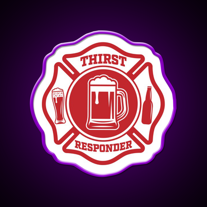 Thirst Responder Bar Tenders Cocktail Bar Decor Led Neon Sign Rgb Color - LED neon sign view 9