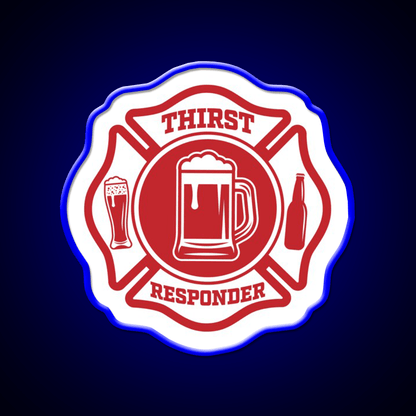 Thirst Responder Bar Tenders Cocktail Bar Decor Led Neon Sign Rgb Color - Shineneon