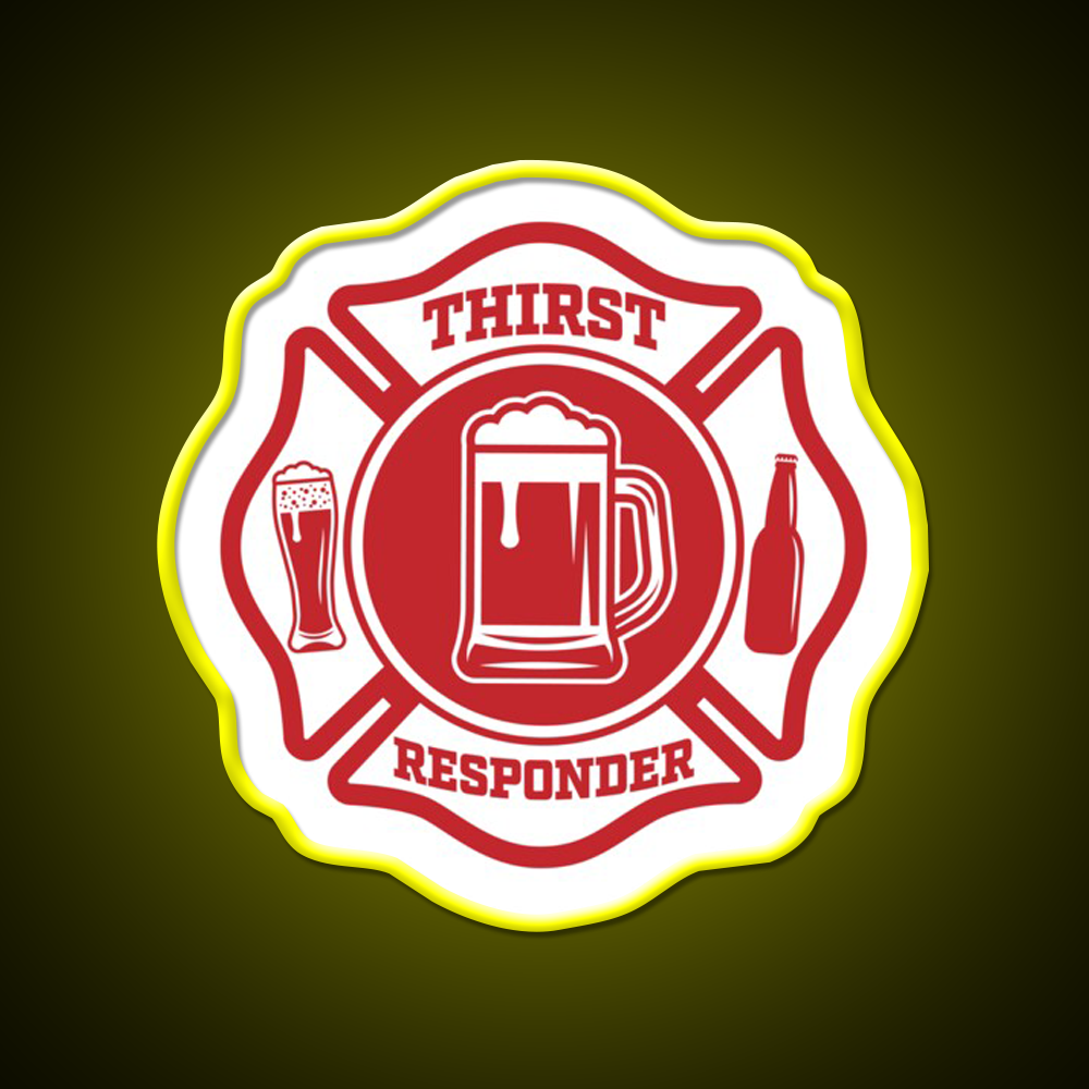 Thirst Responder Bar Tenders Cocktail Bar Decor Led Neon Sign Rgb Color - LED neon sign view 7