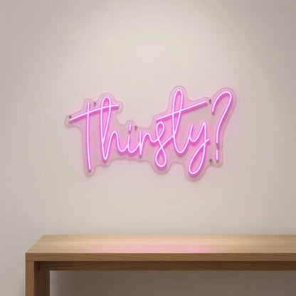 Thirsty Business LED Neon Sign - 01 Original Product Image