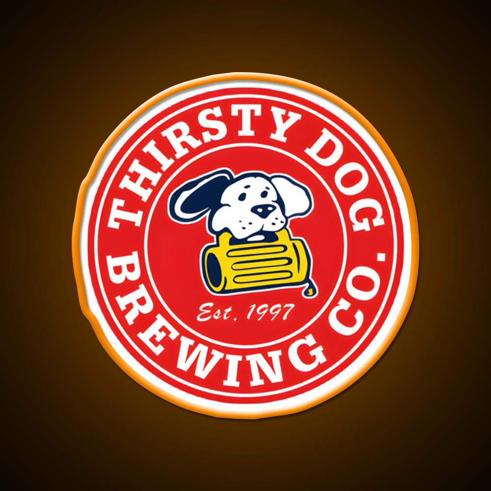 Thirsty Dog Brewery Beer Bar Decor Led Neon Sign Rgb Color - LED neon sign view 6