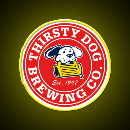 Thirsty Dog Brewery Beer Bar Decor Led Neon Sign Rgb Color - LED neon sign view 7
