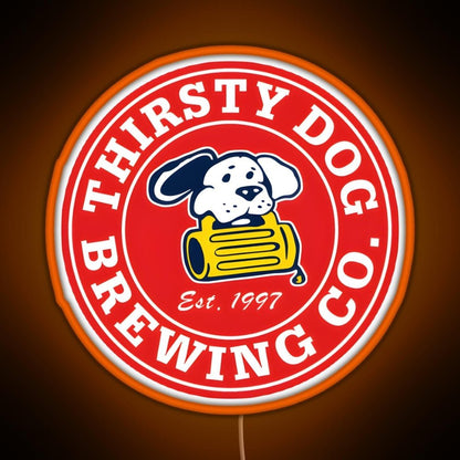 Thirsty Dog Brewery Rgb Neon Sign - Shineneon
