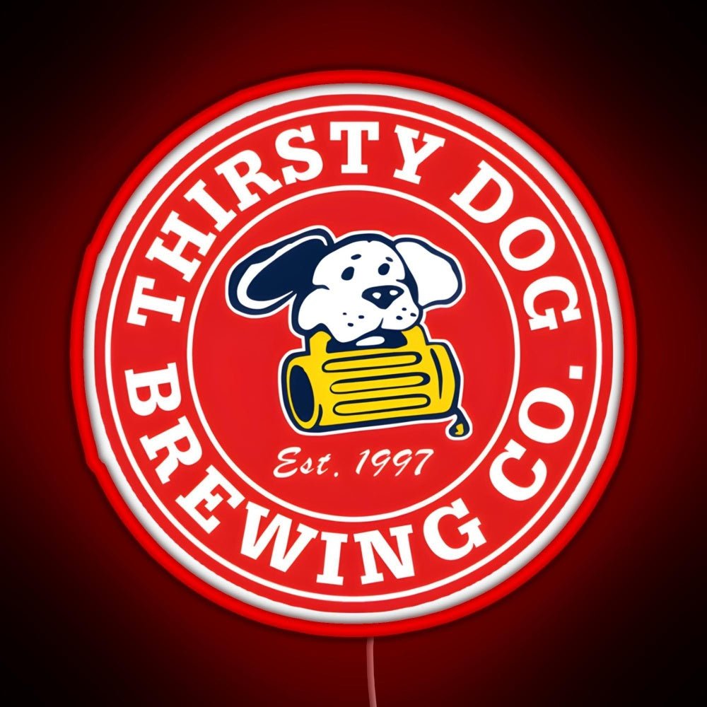 Thirsty Dog Brewery Rgb Neon Sign - Shineneon