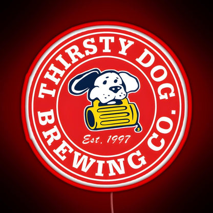 Thirsty Dog Brewery Rgb Neon Sign - Shineneon