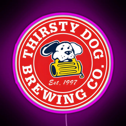 Thirsty Dog Brewery Rgb Neon Sign - Shineneon