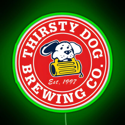 Thirsty Dog Brewery Rgb Neon Sign - Shineneon