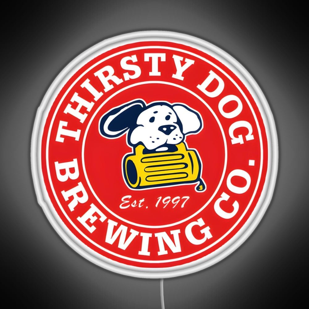 Thirsty Dog Brewery Rgb Neon Sign - Shineneon