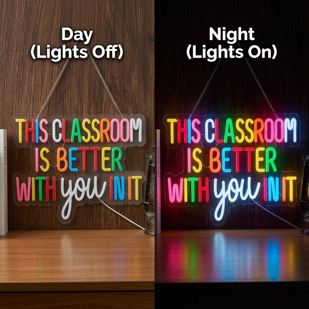 This Classroom Is Better With You Init LED Neon Sign - Shineneon