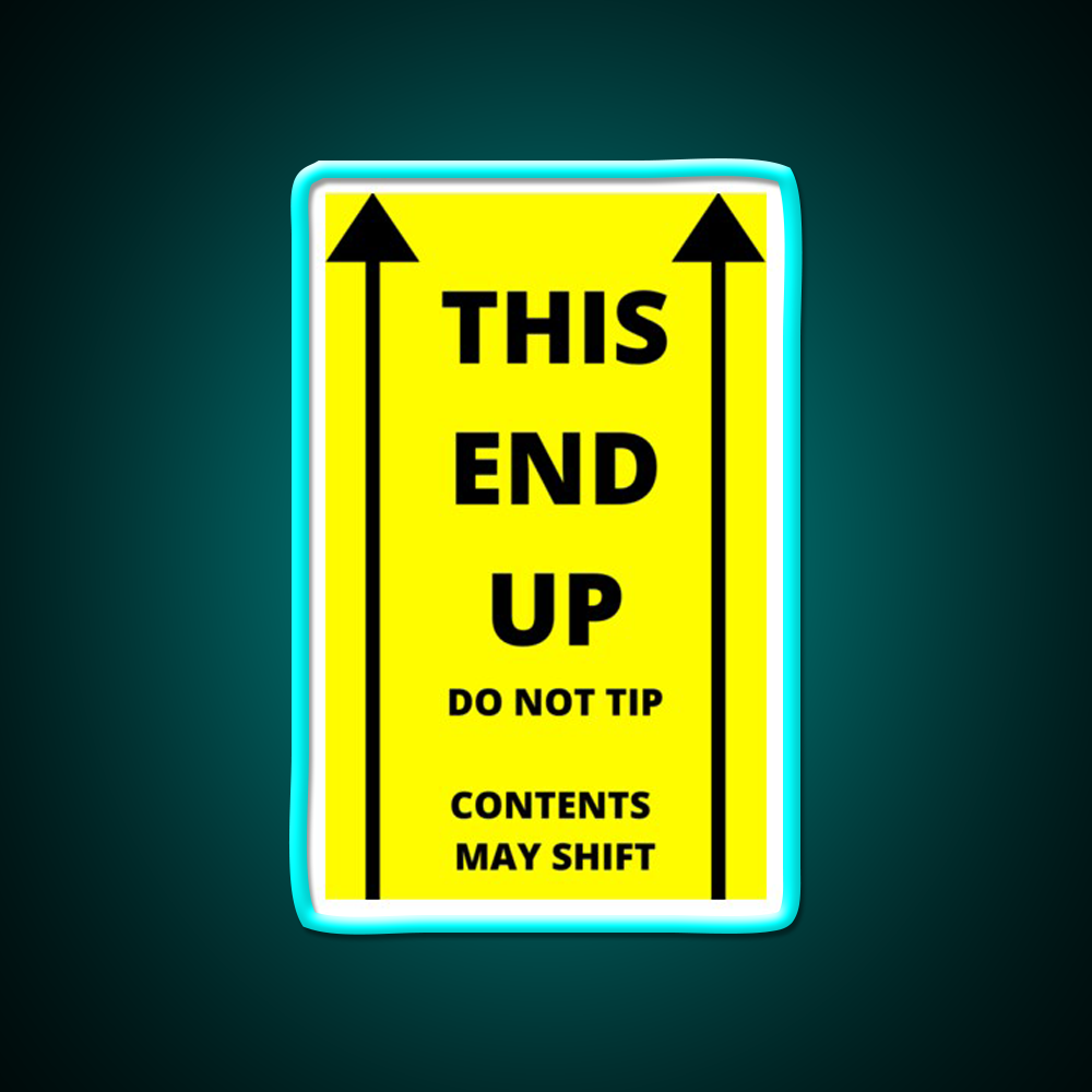 This End Up Man Cave Bar Led Neon Sign Rgb Color