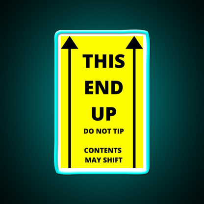 This End Up Man Cave Bar Led Neon Sign Rgb Color