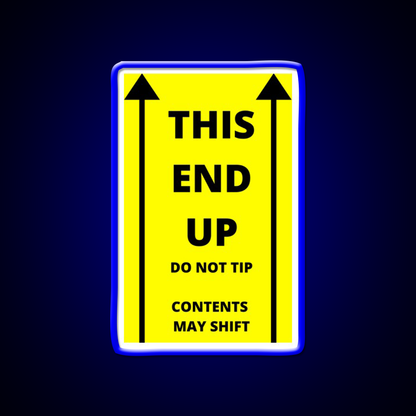 This End Up Man Cave Bar Led Neon Sign Rgb Color